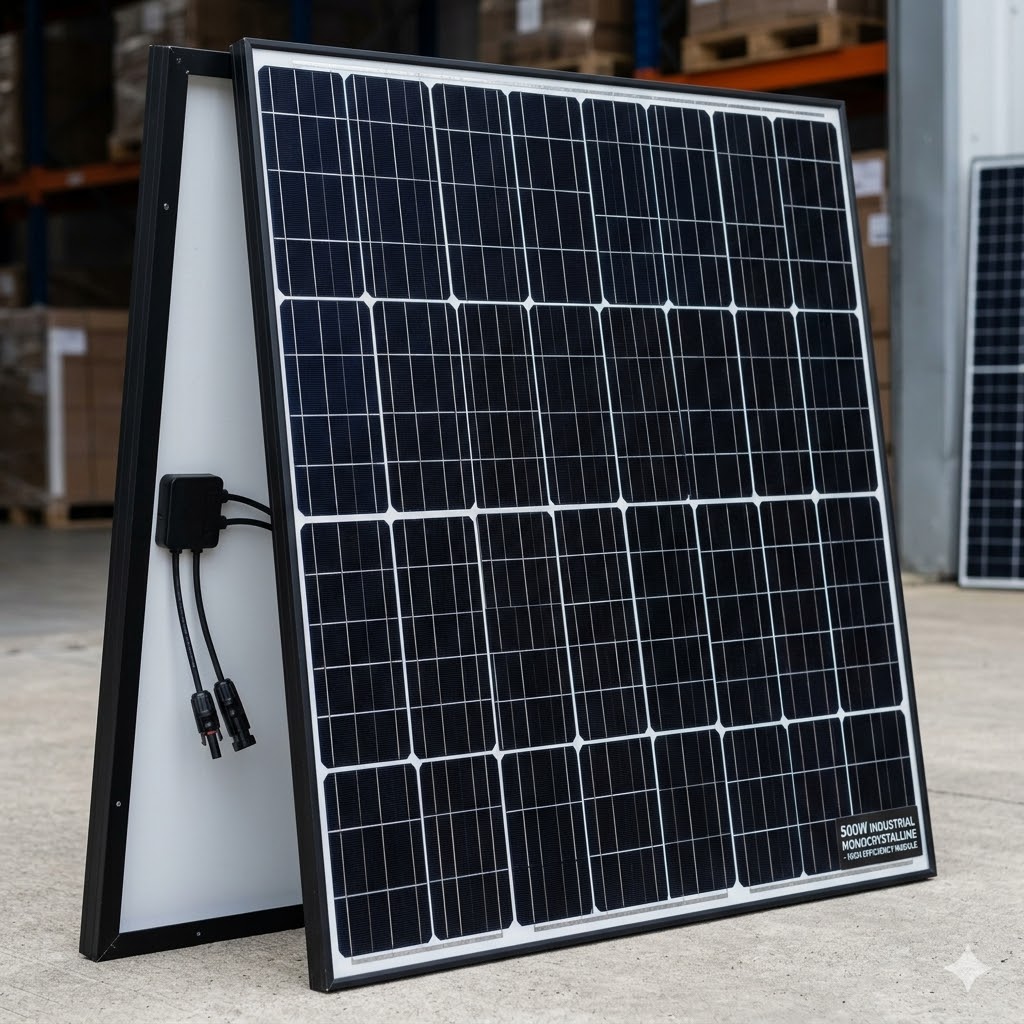 Solar panel 500W industrial monocrystalline Shell · SH2